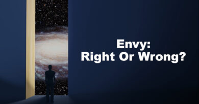 Envy: Right Or Wrong
